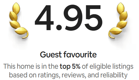Our Airbnb listing